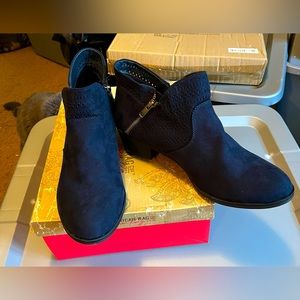 American Rag Navy suede booties